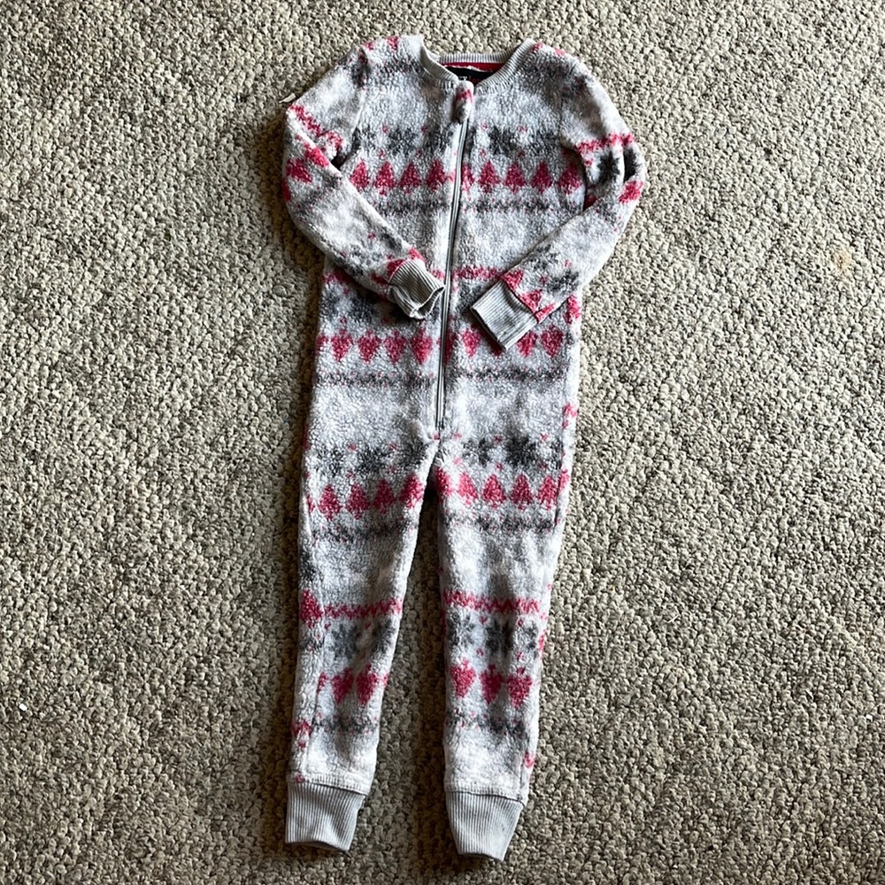 Gray Fleece Pajamas